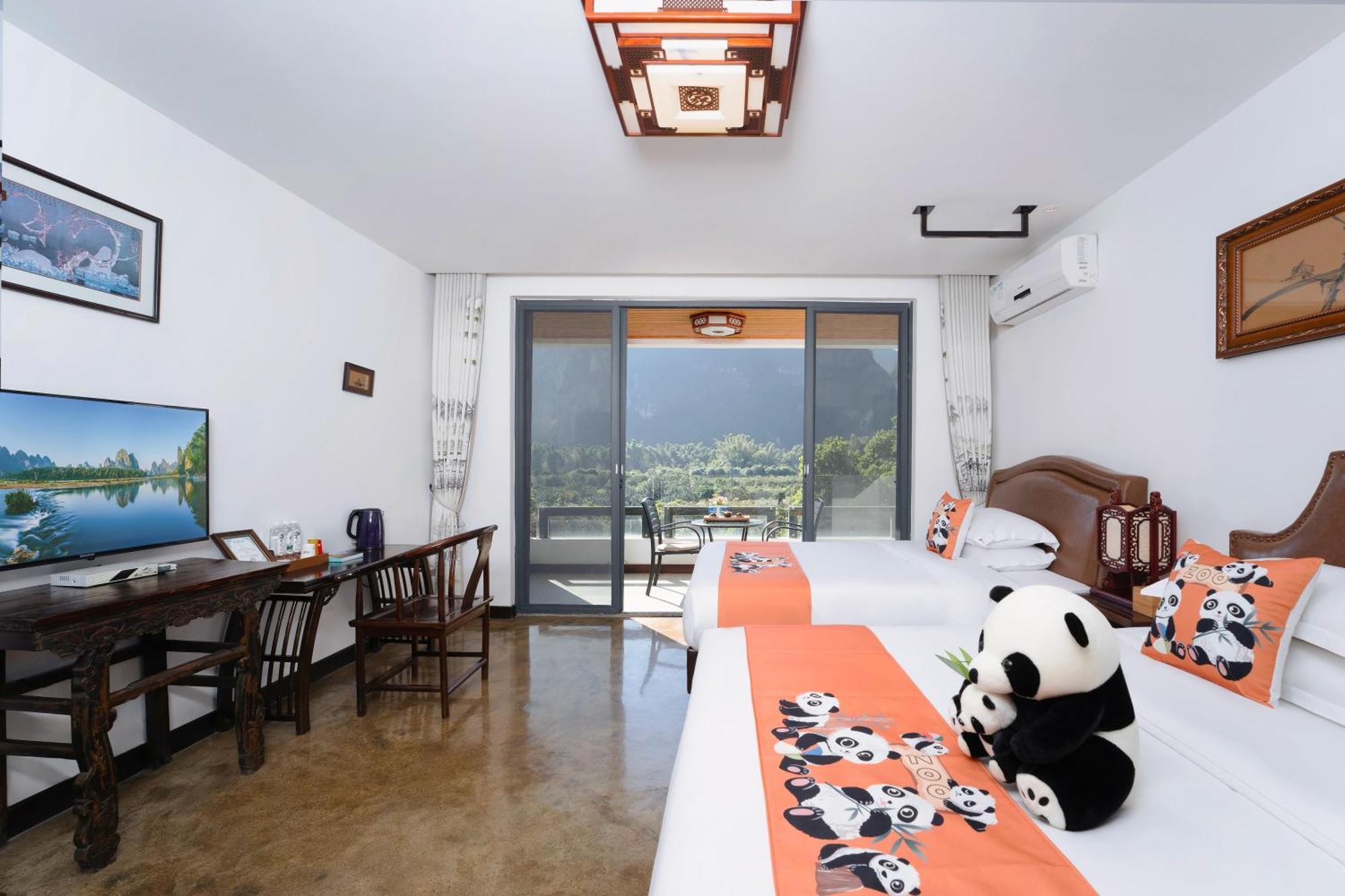 Leisure Courtyard Hotel Yangshuo-Free Shuttle Bus To Yangshuo Station Stay 2 Nights One Way Eksteriør bilde