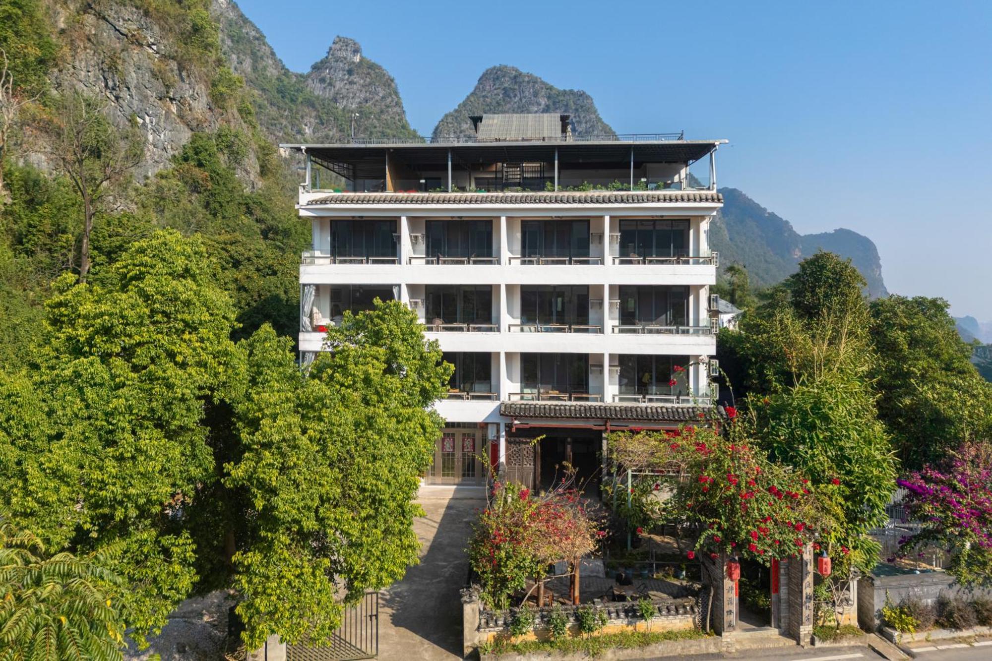 Leisure Courtyard Hotel Yangshuo-Free Shuttle Bus To Yangshuo Station Stay 2 Nights One Way Eksteriør bilde